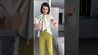 ДЕЛАЕМ ИЗ РУБАШКИ ЭФФЕКТНУЮ БЛУЗУ #мода #shopping #stylehacks