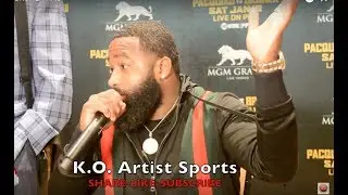 BRONER REACTS TO SPARRING GERVONTA DAVIS FOR PACQUIAO FIGHT!