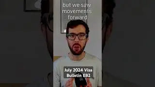 good news in the July 2024 visa bulletin for EB2, which includes EB2 NIW #greencard #usimmigration