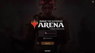 Manjaro Linux - Lutris install of Magic the Gathering Arena default settings, just works