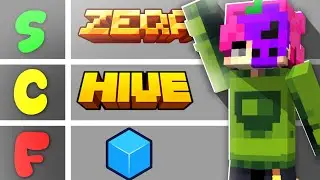 I ranked popular minecraft bedrock pvp servers 😍🔥 ||  Minecraft Pocket Edition