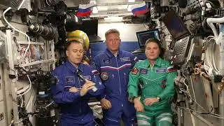 Космонавты поздравляют НИЯУ МИФИ