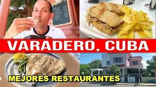 😱 Asi es Comer en los Restaurantes en VARADERO en Cuba - ¿Que Tan CARO Son? 🇨🇺
