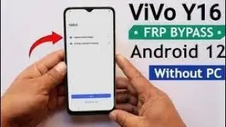 Vivo Y16 Pin, Pattern, Password, Resate Frp  Google Lock Bypass With Out Pc (2023) New Method