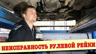 Неисправность рулевой рейки Range Rover.
