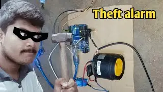 திருடர் அபாயமணி🤡🤡🤡 | Theft alarm using arduino | Door break alarm