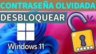 Desbloquear WINDOWS 11 CONTRASEÑA olvidada, Recuperar/quitar clave windows si olvide la contraseña