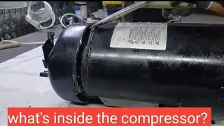 mitsubishi compressor cut and shown all parts #zkmultitech