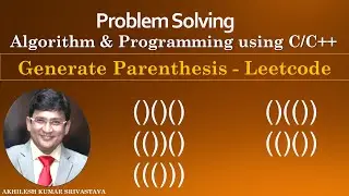 Generate Parenthesis || Leetcode || Problem Solving