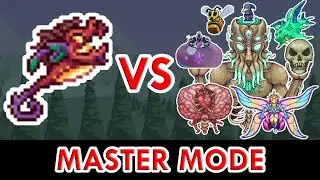 Terraria 1.4.1 - Betsy's Wrath vs ALL Bosses (Master Mode)