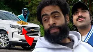 Trey Yacked on Our Rental Chevy Suburban