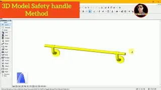 | Archicad Tutorial | - | 3D Model Safety Railing Method | Archicad tutorial 2022 | rkvideo1 |