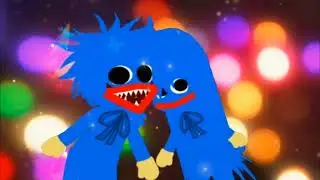 3,2,1...Muah || Poppy playtime || Huggy Wuggy & Kissy Missy || Gacha meme