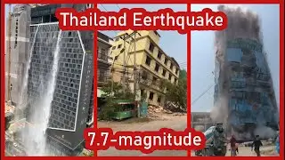 BREAKING!!! Thailand Earthquake Chaos: 7.7 MAGNITUDE Shakes Bangkok – Buildings Collapse!