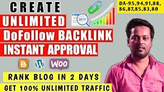 Instant Approval Dofollow Backlinks|Rank Post/Website Using Dofollow Backlinks 2020 | Make Backlinks