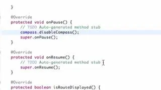 Android Developing Applications Tutorial 135 Compass and Map Controller