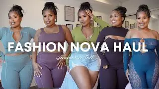 FASHION NOVA HAUL: Summer to Fall Clothes for 2022