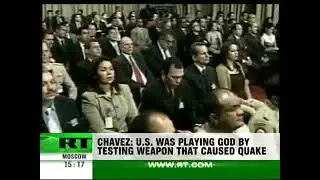 Hugo Chavez: U.S. Was Playing "God" By Testing Weapon That Caused Earthquake In Haiti