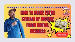 How to make extra stream of income from digital business without selling .