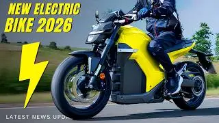 Hot News about Upcoming Electric Motorcycles: Debuts and eBike Rumors for 2026