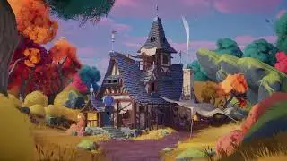 Medieval House Day and Night Scene - Unreal Engine 5
