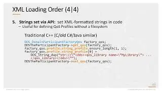 RTI Academy - XML and Quality of Service - 5 Loading QoS Profiles