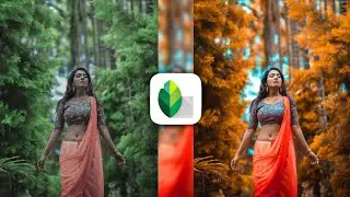 Snapseed Orange and blue tone photo editing 😲| Snapseed best photo editing tricks | lr photo editing