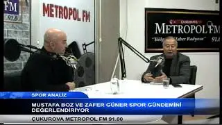 MUSTAFA BOZ VE ZAFER GÜNER SPOR GÜNDEMİNİ DEĞERLENDİRİYOR