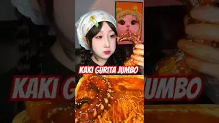 MUKBANG GURITA JAMUR PEDAS #shorts