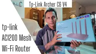 TP Link Archer C6 V4  Wi Fi Router|| Tp-link AC1200 Mesh Wi-Fi router||Bngla Review