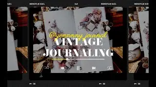 ▪️4K ASMR vintage journaling▪️빈티지 핑크▪️빈티지다꾸▪️