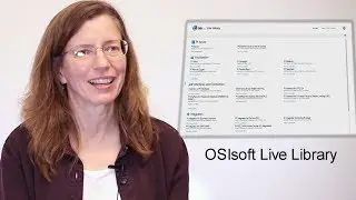 OSIsoft Live Library: Your One Stop for Online Documentation for the PI System