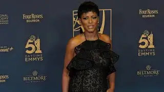 Tamron Hall 2024 Daytime Emmy Awards Red Carpet
