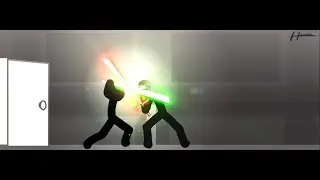 Hyun - Lightsaber Fight! (Doors 5 part)