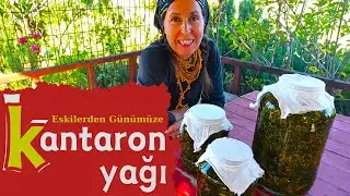 KANTARON YAĞI / Hem İçilir Hem Sürülür/ Şifalı Bitkisel Yağlar