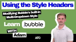 Bubble.io - Using Chrome Dev Tools and Page Style Headers to Modify Bubbles built-in Multi-dropdown