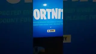 HOW TO FIX: UNEXPECTED ERROR ERCORD WHILE SIGHNING INTO FORTNITE ACCOUNT PLEASE TRY AGAIN LATER...