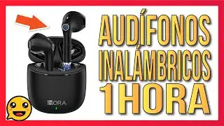 🚀 1 Hora Audífonos Inalámbricos, Audífonos Bluetooth 5 3 Auriculares con Microfono
