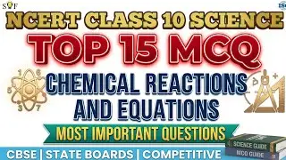 Best Mcq Class 10 Chemical Reactions And Equations | Class 1 NCERT Based MCQs 