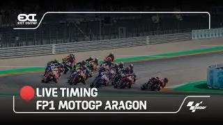 🔴LIVE TIMING FREE PRACTICE MOTOGP ARAGON 2024