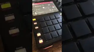 Sampled dragon ball Intro on MPC