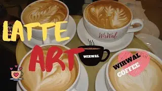 How to: Latte Art | 8 different latte design art 2020 | heart | rosetta | swan