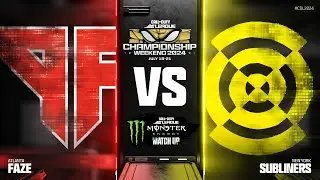 @C9COD vs @AtlantaFaZe | CDL Champs Monster Matchup | Winners Round 2