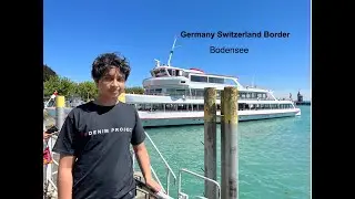 German-Swiss Border and  Lake Constance. #bodensee #germany #germanswissborder