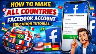 Create International Facebook Accounts | All Countries Tutorial 2026 | Educational Guide