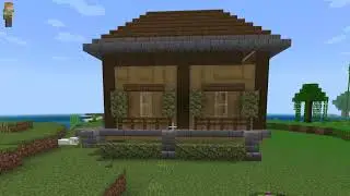 My students houses from Minecraft Education Edition