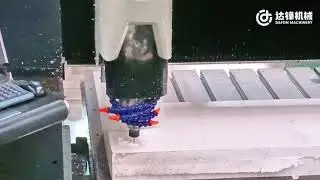 4 Heads Engraving/Router Machine for Granites and Marble #cncrouter #stoneengraving