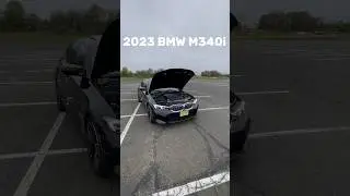 Underneath the hood of a 2023 BMW M340