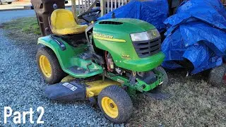John Deere GT225 Restoration (Episode 2)