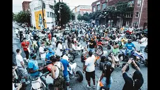 BIKELIFE SHUT DOWN PETERS STREET IN ATL / SIG POP  UP RECAP VIDEO